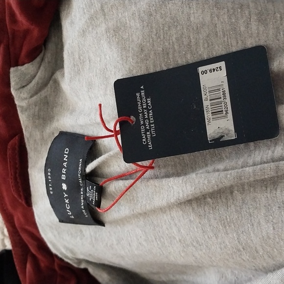 LuckyBrand suede jacket - Picture 9 of 10